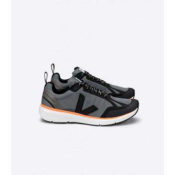 Veja CONDOR 2 ALVEOMESH Sko Dame Black/Orange | NO 490JPQ